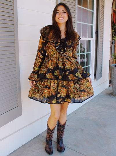 Jameson Ruffle Mini Dress