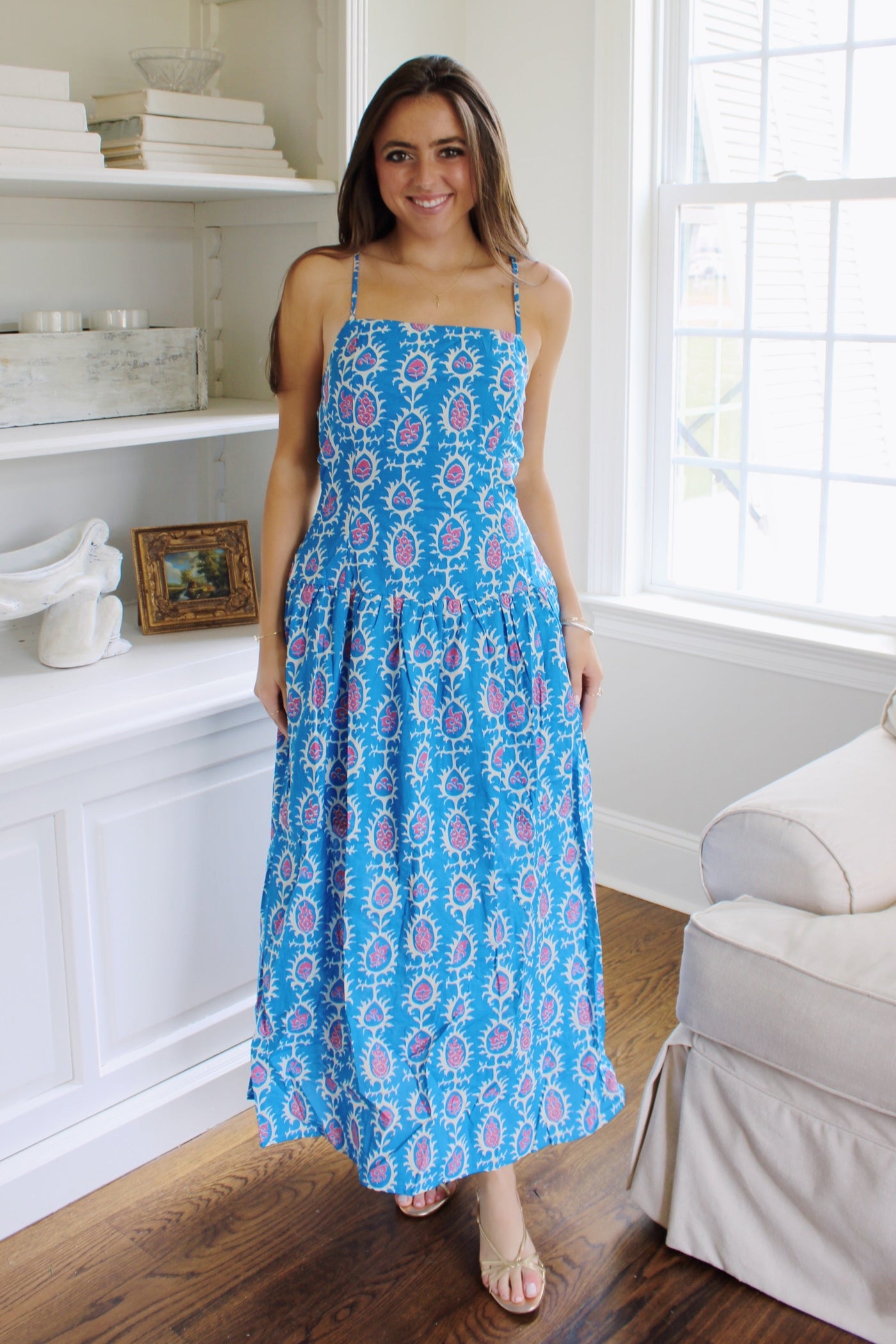 Bonnie Print Maxi Dress