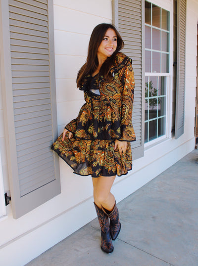 Jameson Ruffle Mini Dress