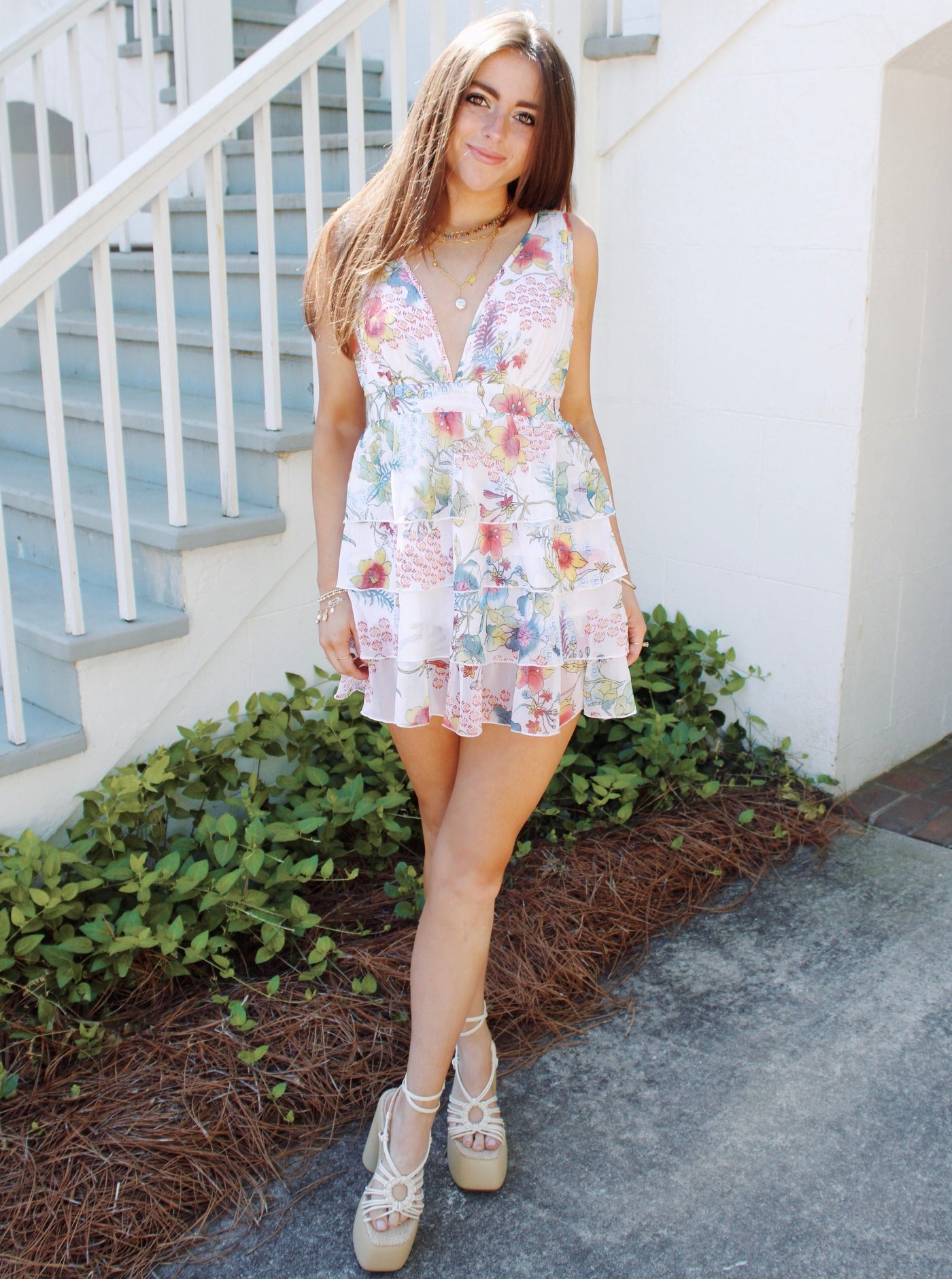 Serina Floral Mini Dress