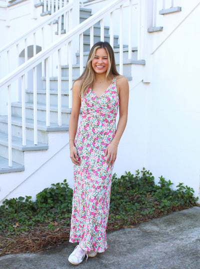 Julie Floral Midi Dress