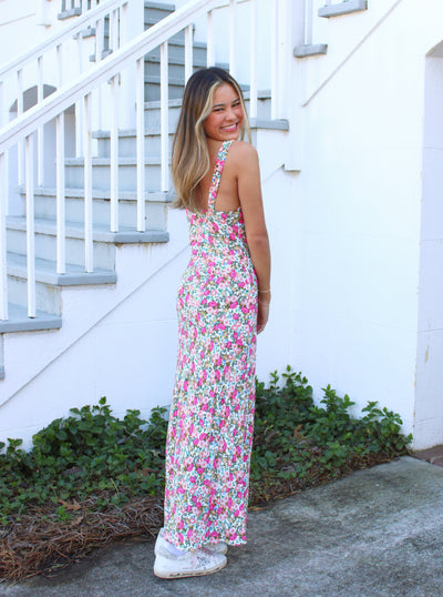 Julie Floral Midi Dress