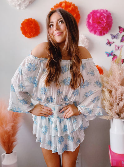 Leyla Floral Romper