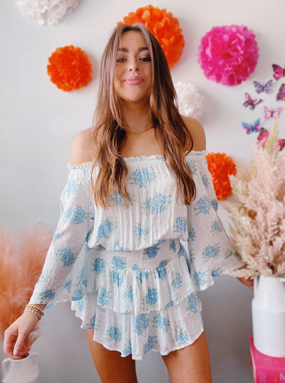 Leyla Floral Romper