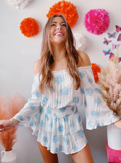 Leyla Floral Romper