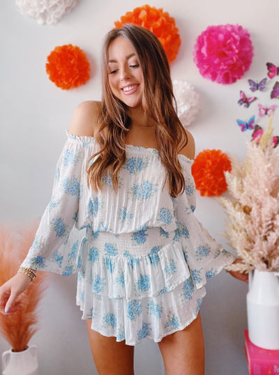 Leyla Floral Romper