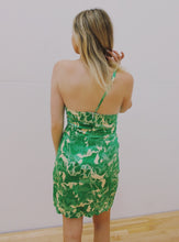 Load image into Gallery viewer, Garden Romance Silk Mini Dress
