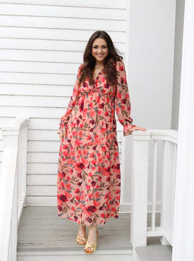 Lilian Floral Maxi Dress