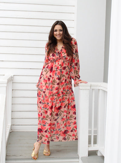 Lilian Floral Maxi Dress