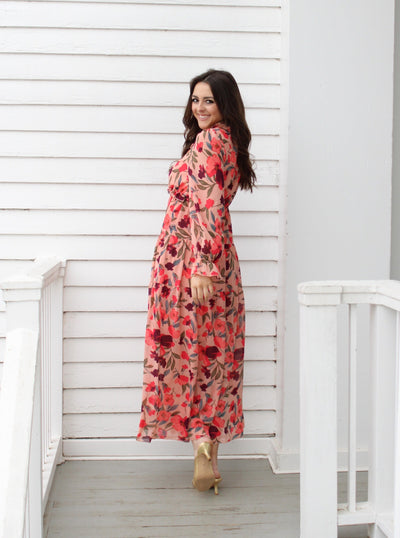 Lilian Floral Maxi Dress