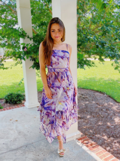 Jodie Sparkly Midi Dress