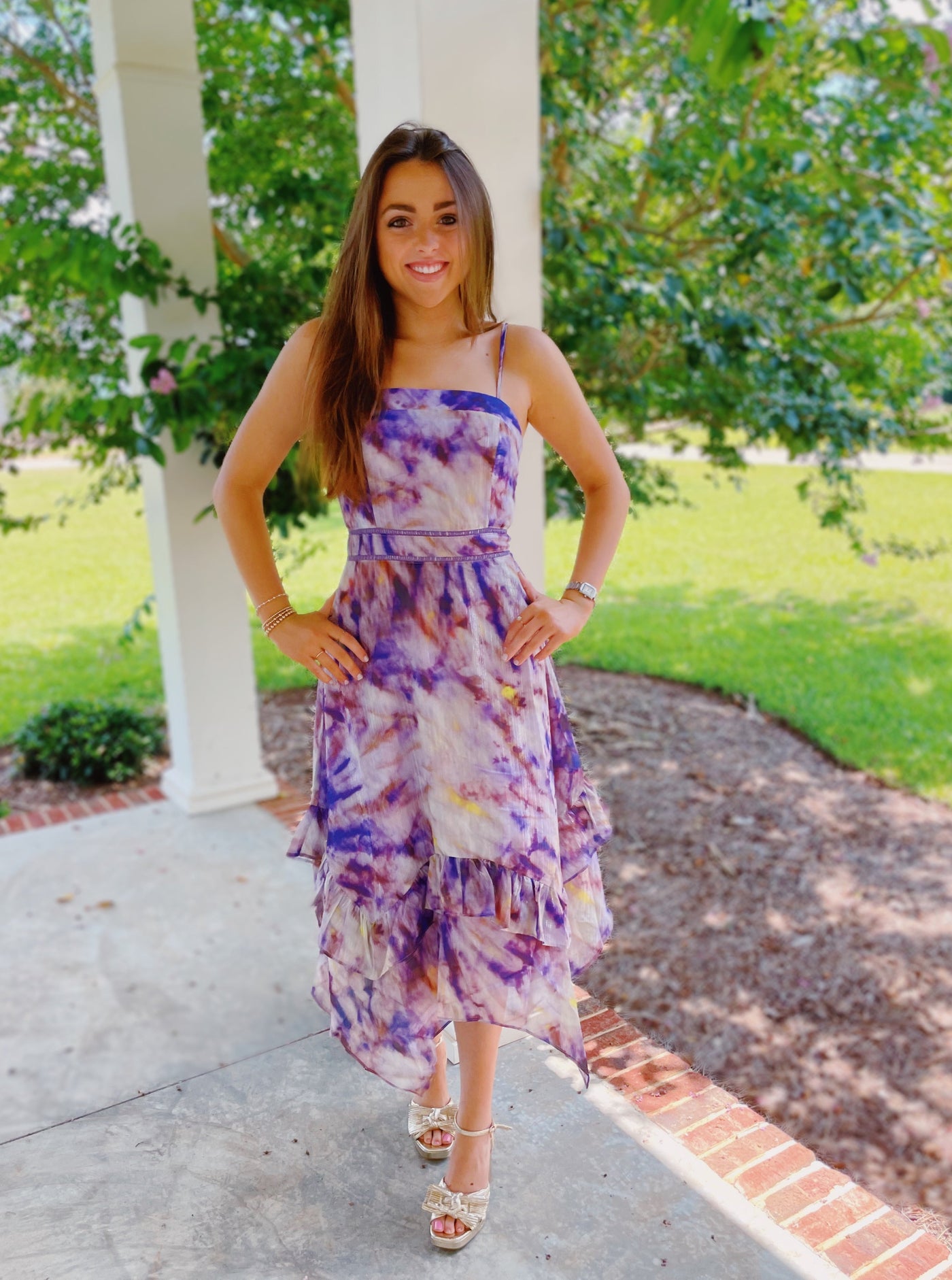 Jodie Sparkly Midi Dress