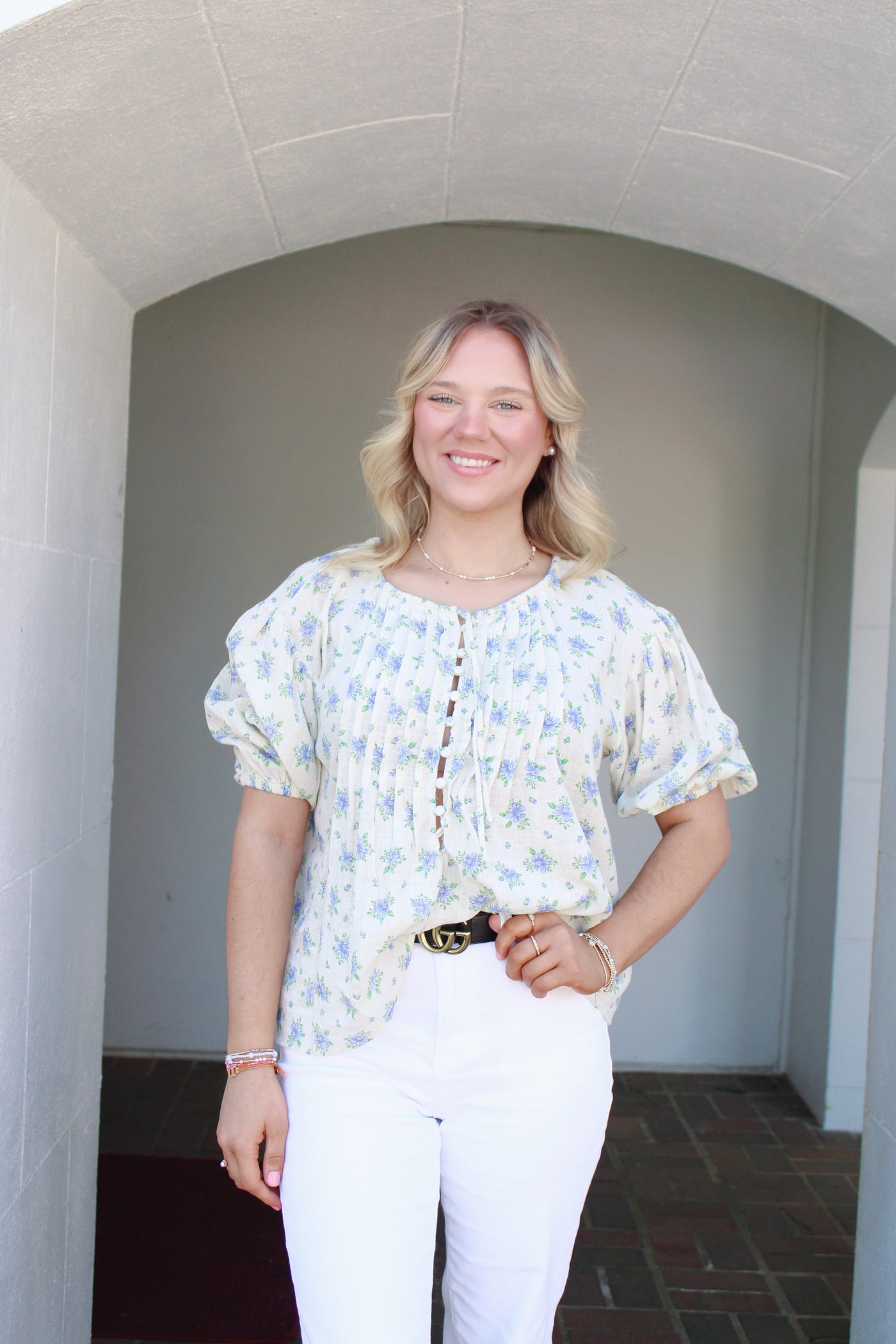 Brunch Girl Floral Top