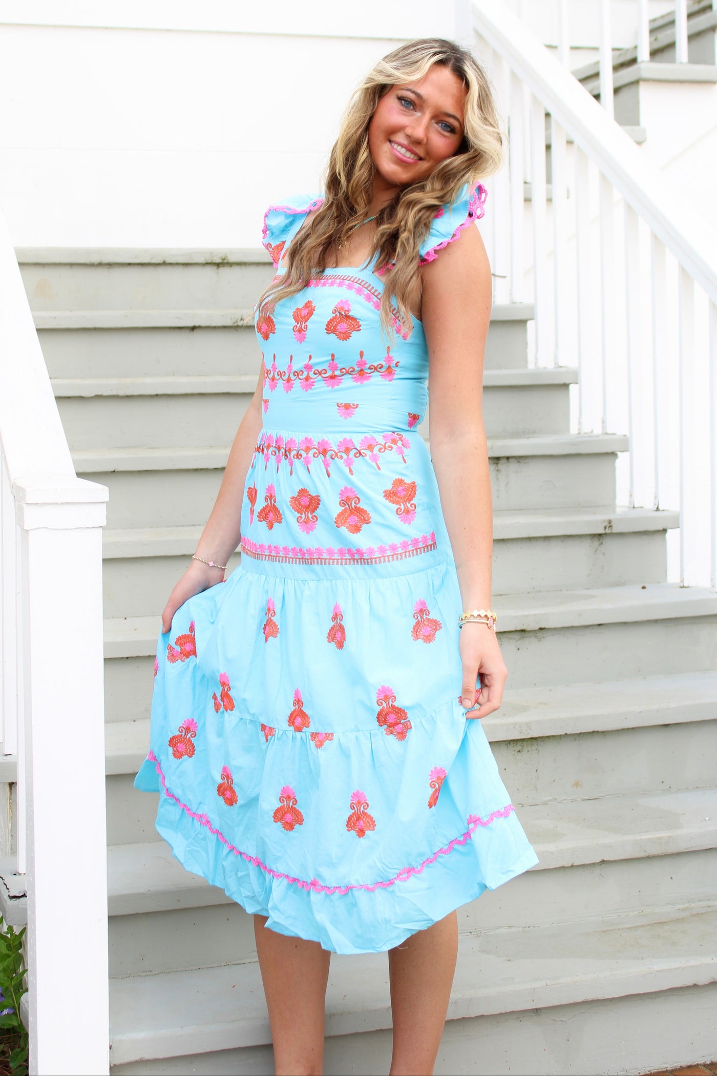 Leonard Neon Maxi Dress