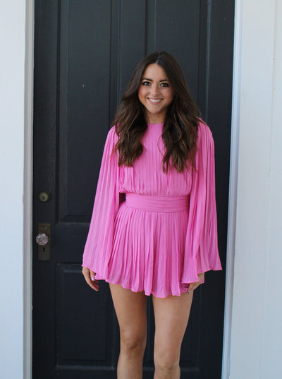 Haley Pleated Romper