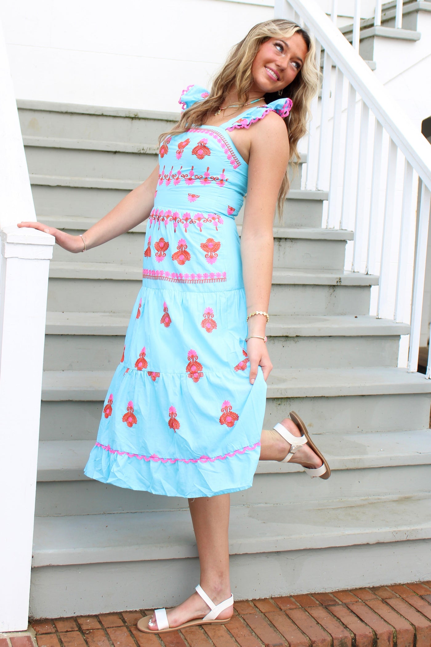 Leonard Neon Maxi Dress