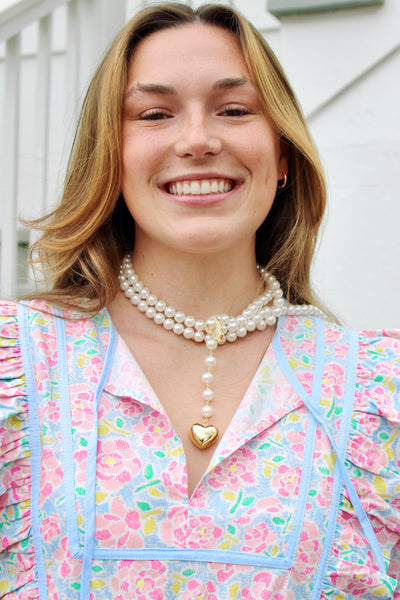 Katie Wrap Pearl Necklace