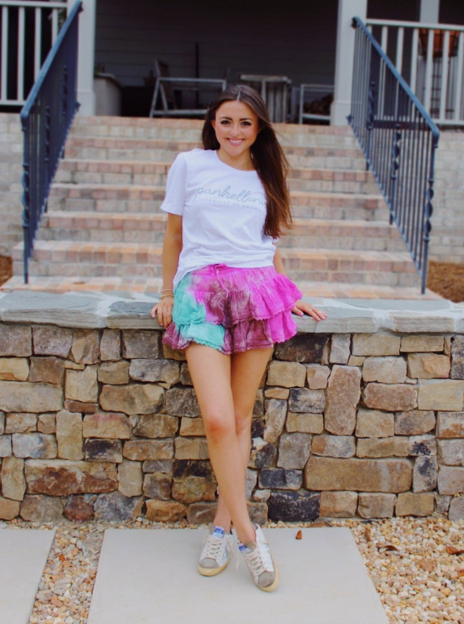 Coquette Skort (Tie Dye)