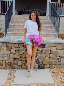 Coquette Skort (Tie Dye)