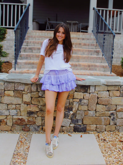 Coquette Skort (Lavender)