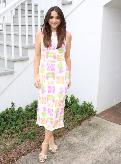 Coastal Midi Dress