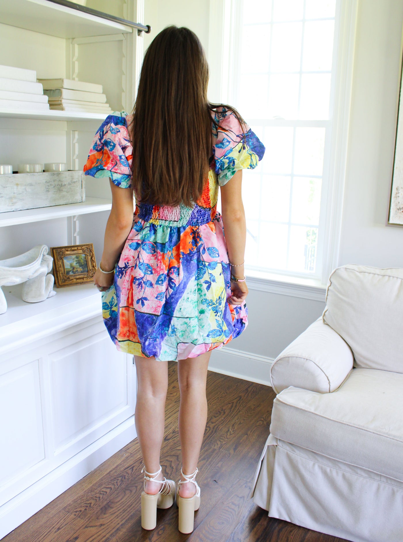 Stand Out Bubble Mini Dress