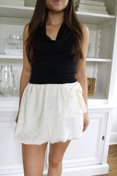 Addison Elastic Bubble Skirt