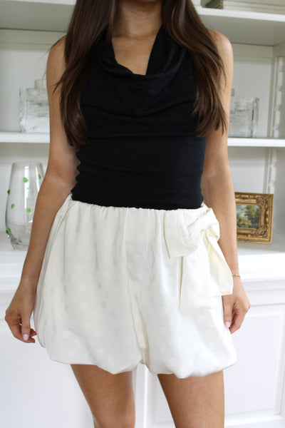 Addison Elastic Bubble Skirt