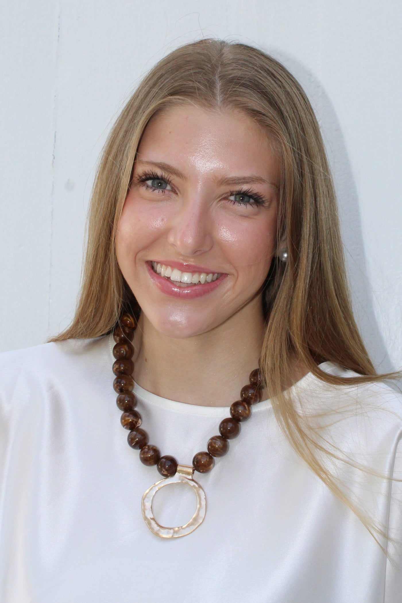Tiger Eye Necklace - Brown