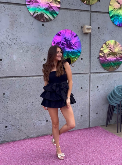 Selena Ruffle Tiered Romper