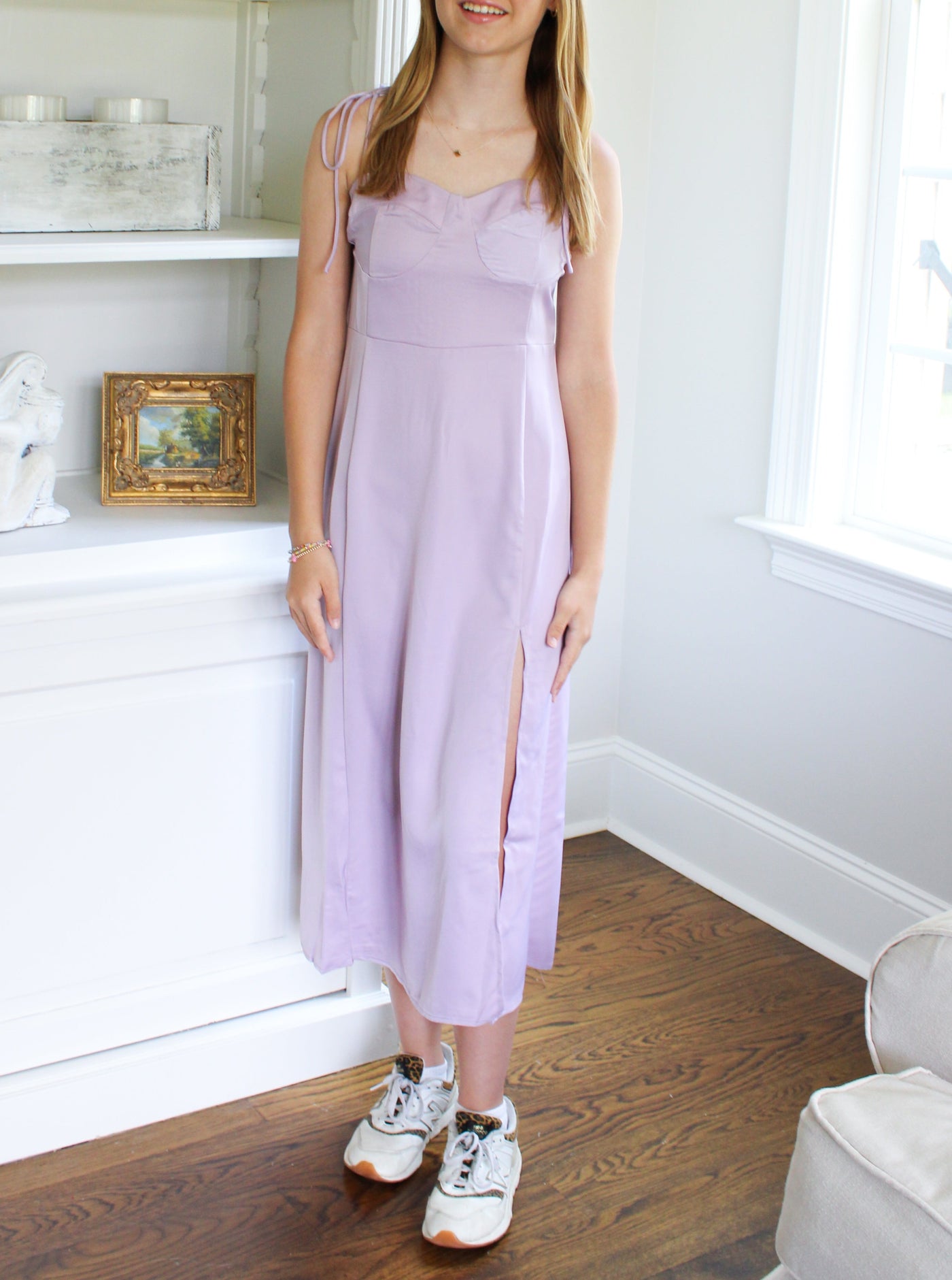 Mattie Silky Midi Dress