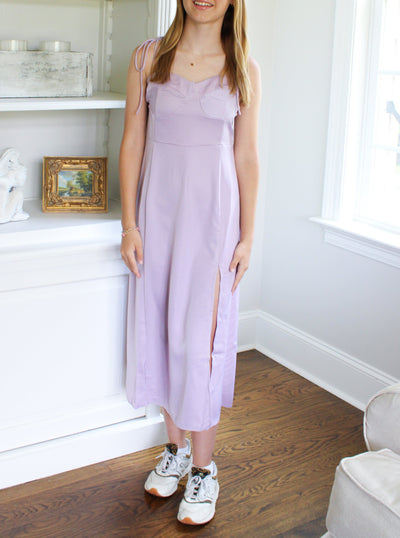 Mattie Silky Midi Dress