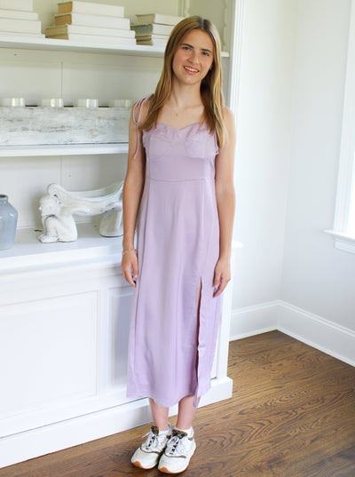 Mattie Silky Midi Dress