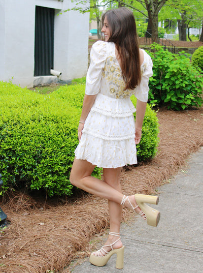 Jaymie Tiered Mini Dress
