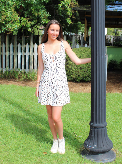Saint-Jean Sweetheart Mini Dress
