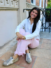 Load image into Gallery viewer, Off White Satin Effect Blouse
