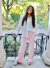 Load image into Gallery viewer, Off White Satin Effect Blouse
