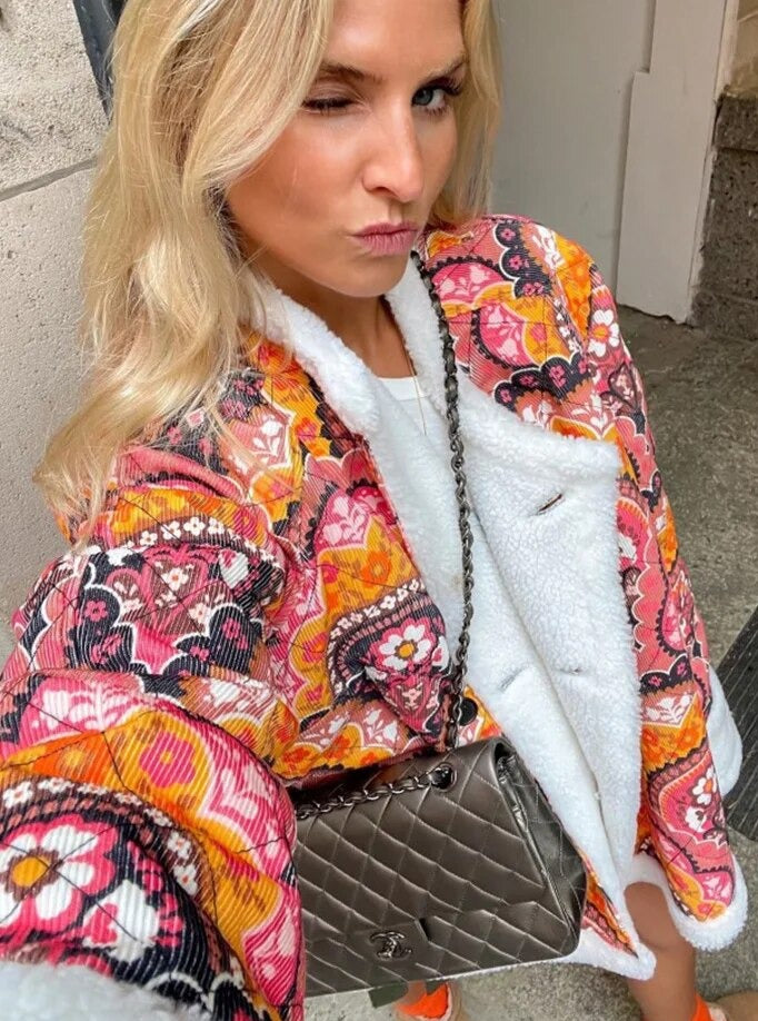 Cate Autumn Printed Jacket