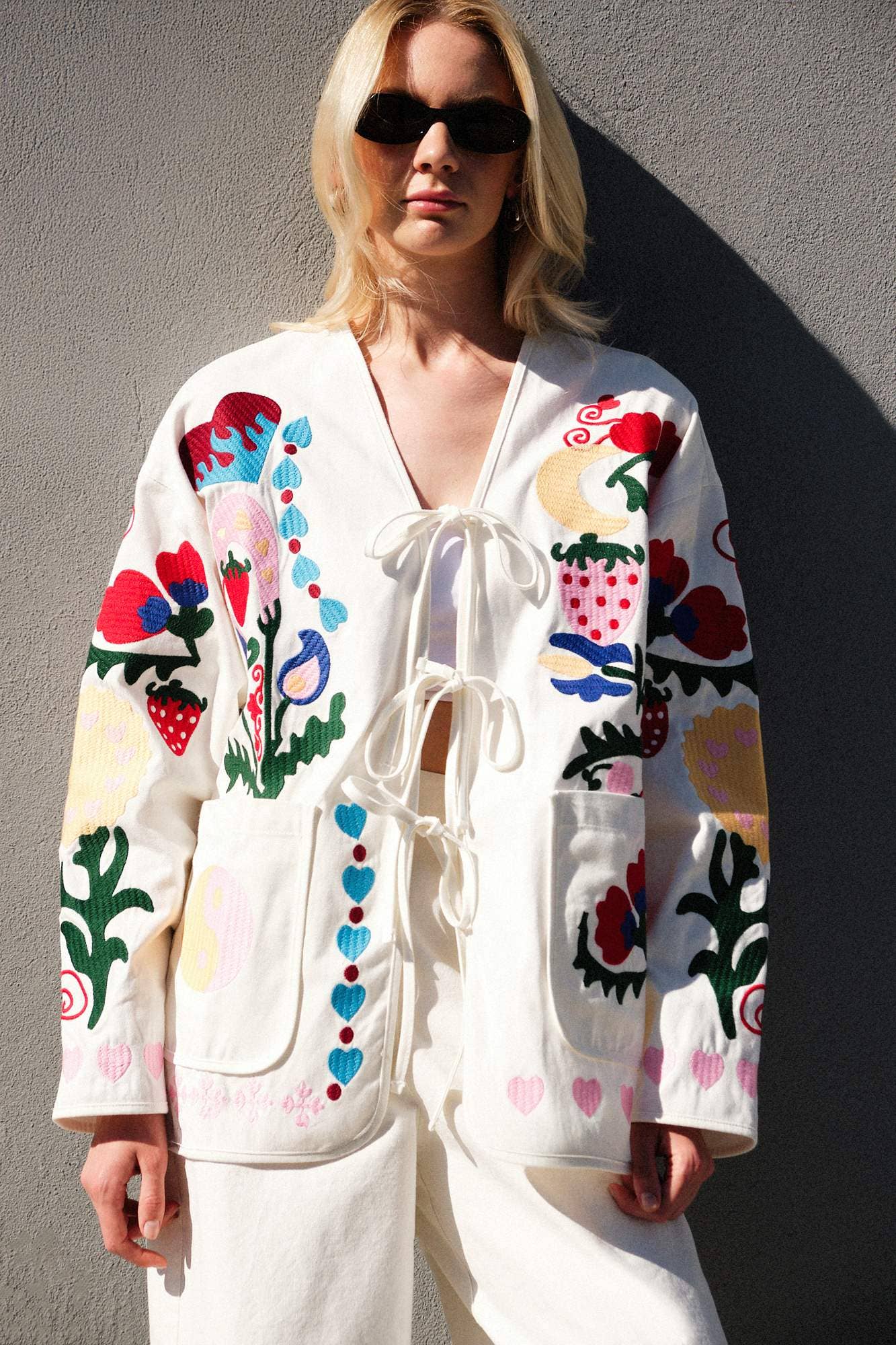 Standart Whimsical Embroidered Jacket