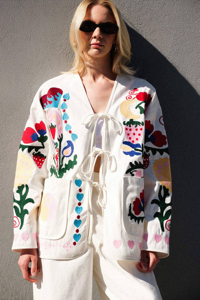 Standart Whimsical Embroidered Jacket