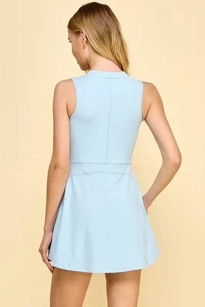 Baby Blue Athletic Dress