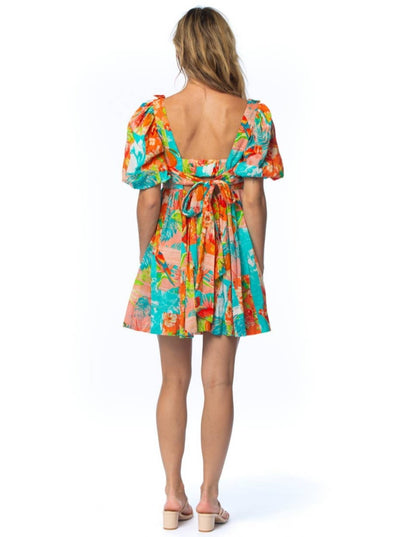 Isabel Bow Mini Dress