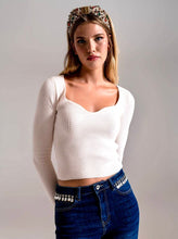 Load image into Gallery viewer, Cream Chenille Sweater

