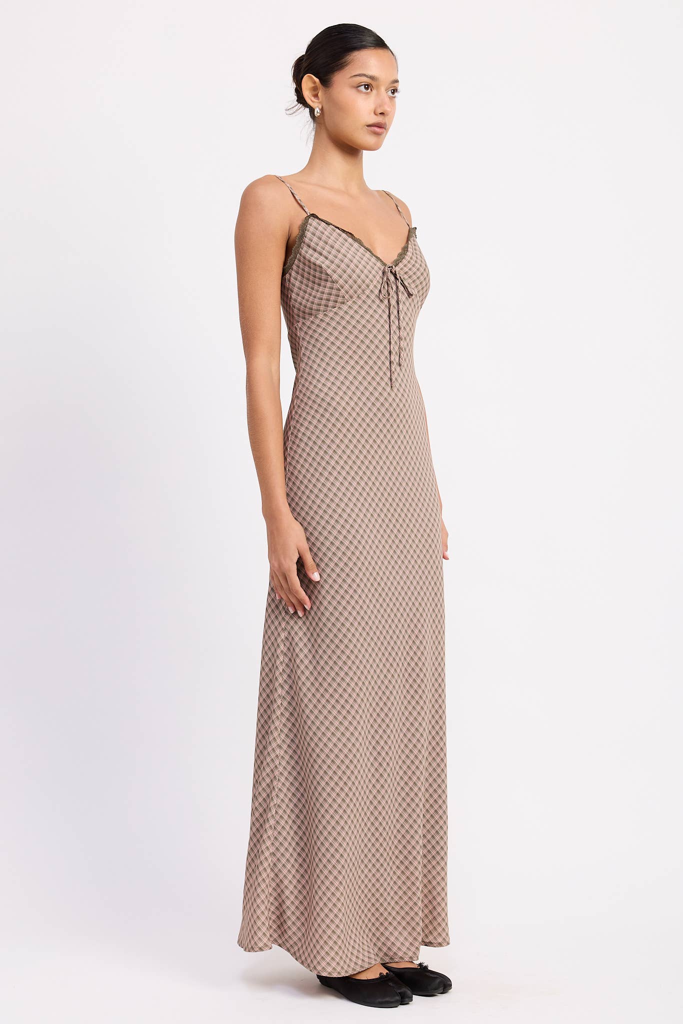 Jackie Flannel Maxi Dress