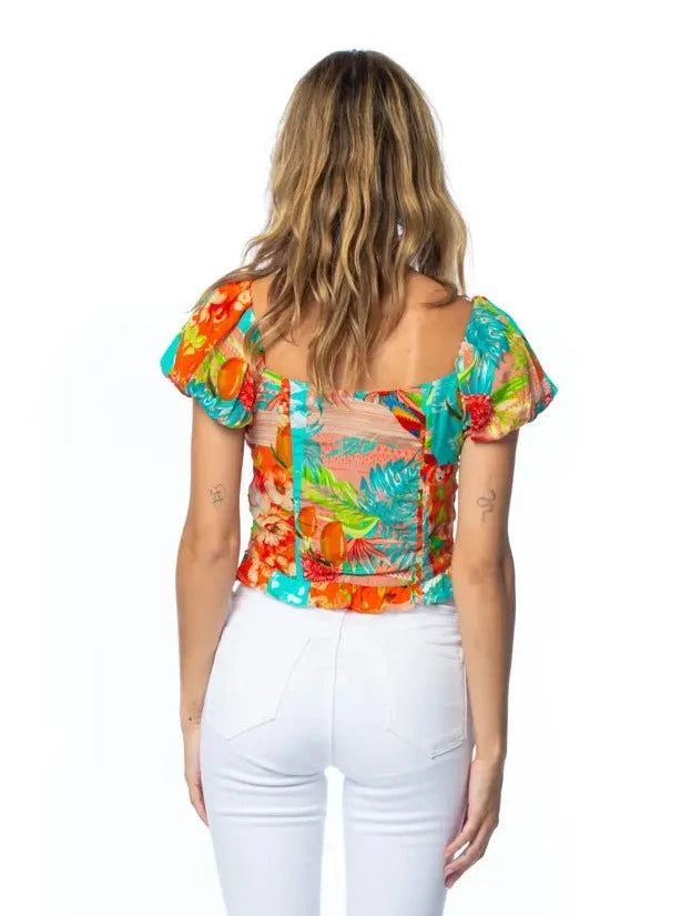 Tropical Gaia Crop Top