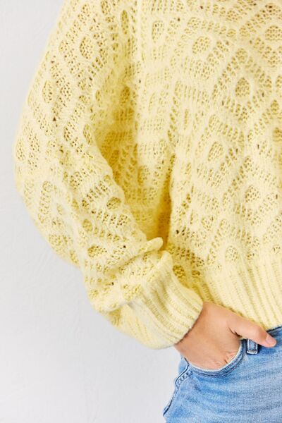 Little J Yellow Sweater