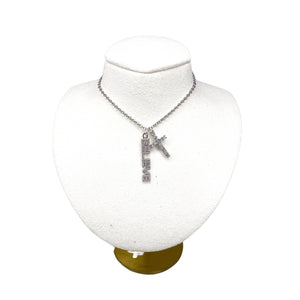 Believe Silver Cross Necklace